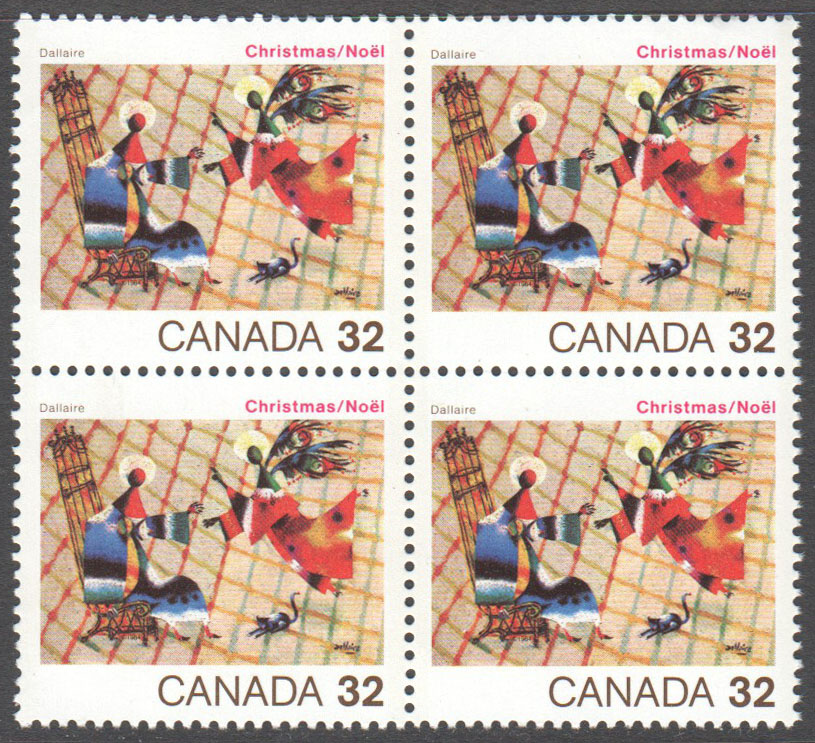 Canada Scott 1040 MNH Block - Click Image to Close